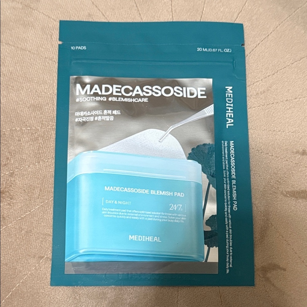 Mediheal Madecassoside Blemish Pad 20ml brand new